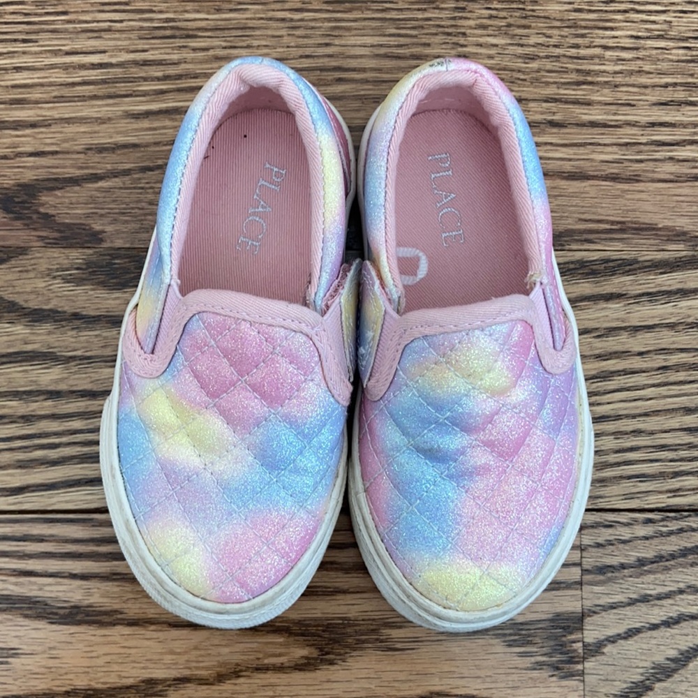 Toddler girl slip on sneaker